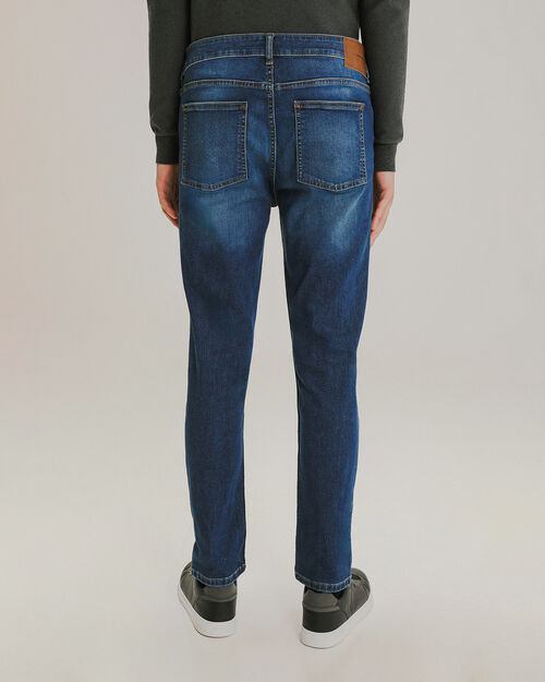 Jeans Skinny Tapered Marino